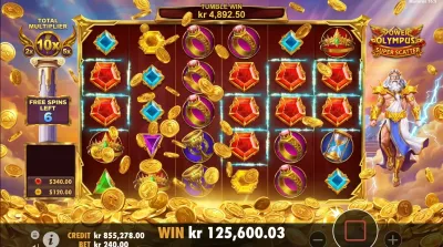 Gates of Olympus Super Scatter da DK feature