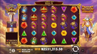 Gates of Olympus Super Scatter en NZ play