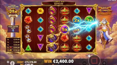 Gates of Olympus Super Scatter it IT feature