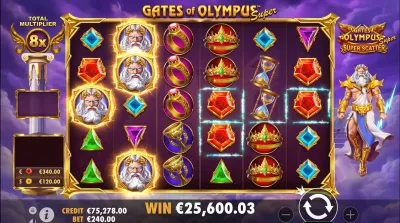 Gates of Olympus Super Scatter sk SK feature
