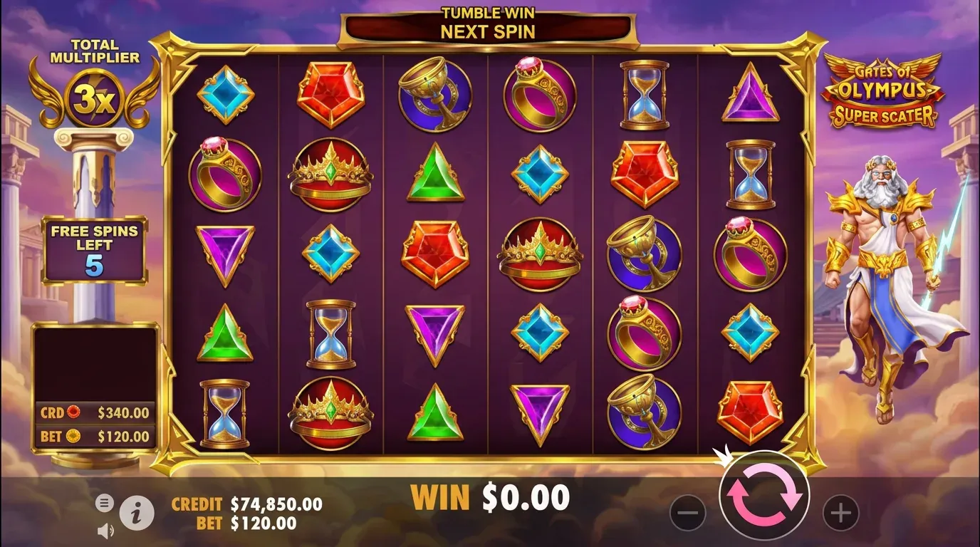 Gates of Olympus Super Scatter sq AL play